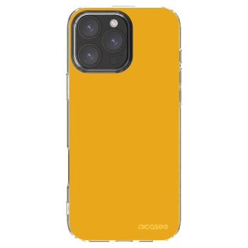 Picasee Apple iPhone 16 Pro Max Hülle - Transparentes Silikon - Sun