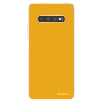Picasee Samsung Galaxy S10 Plus G975 Hülle - Transparentes Silikon - Sun