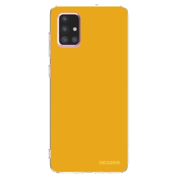 Picasee Samsung Galaxy A71 A715F Hülle - Transparentes Silikon - Sun