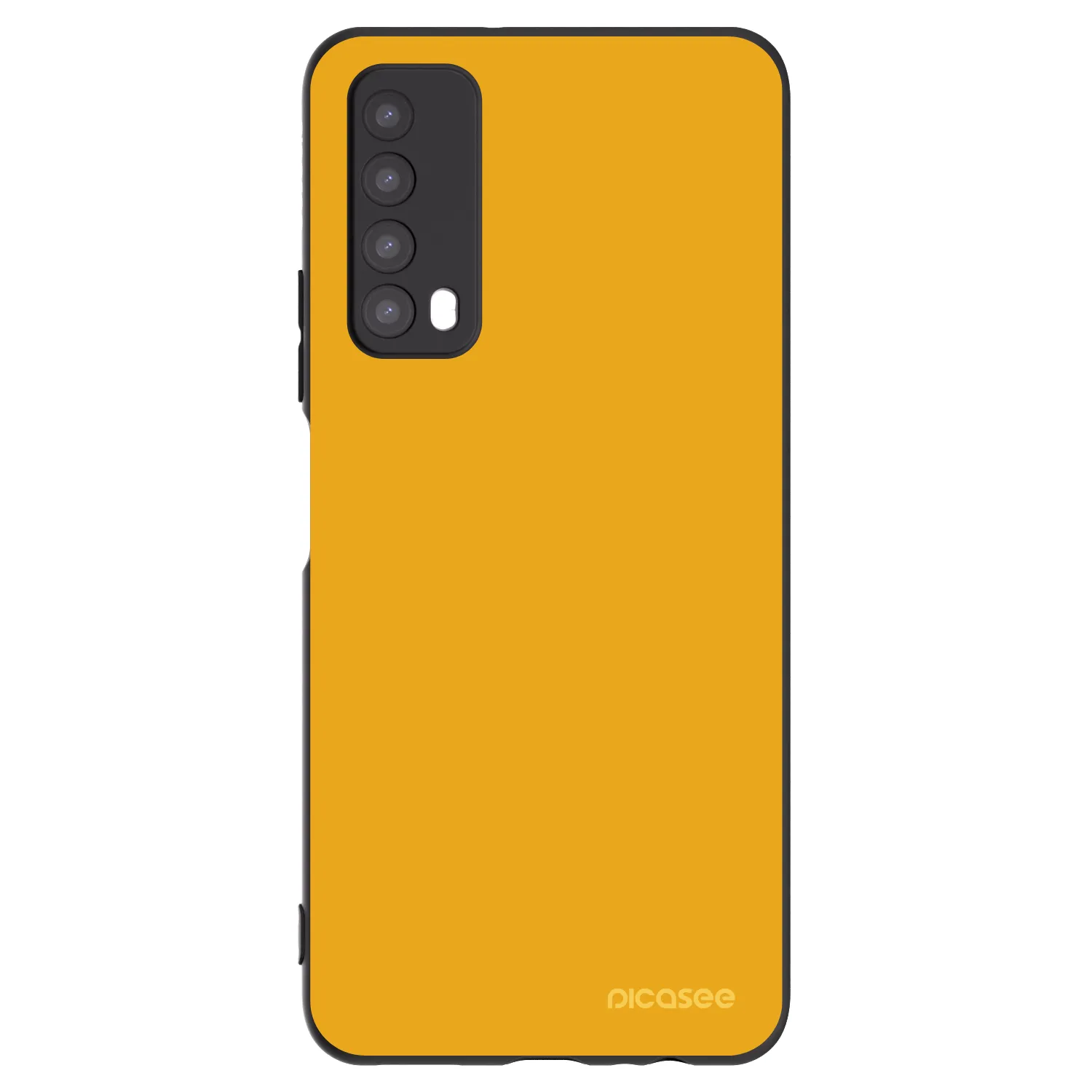 Picasee Huawei P Smart 2021 Hülle - Schwarzes Silikon - Sun