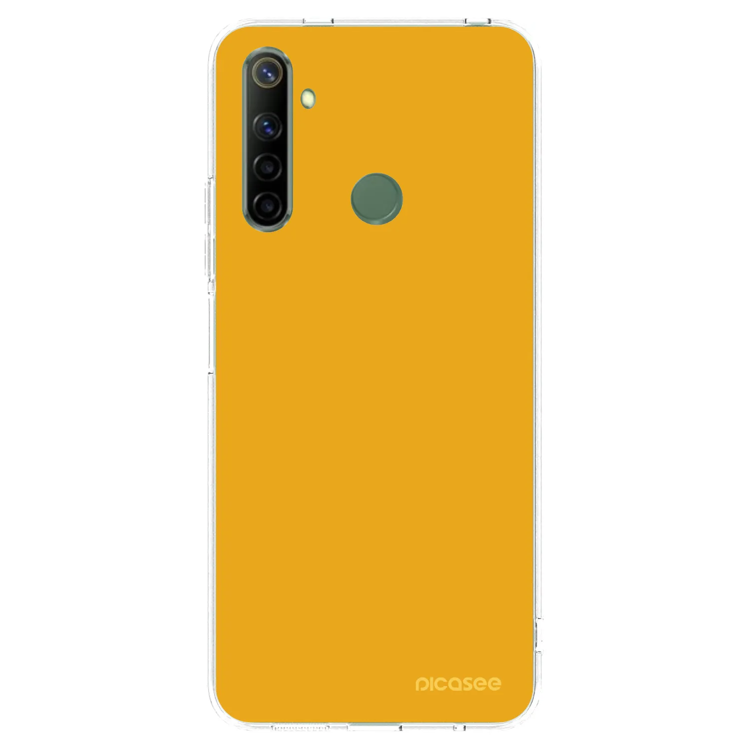 Picasee Realme 5 Hülle - Transparentes Silikon - Sun