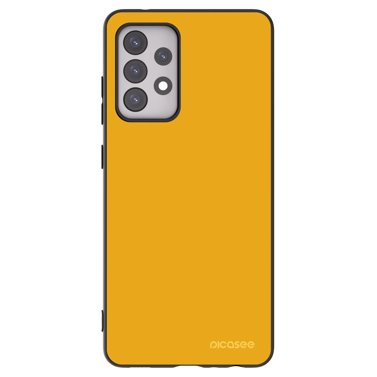 Picasee Samsung Galaxy A52 5G A525F Hülle - Schwarzes Silikon - Sun