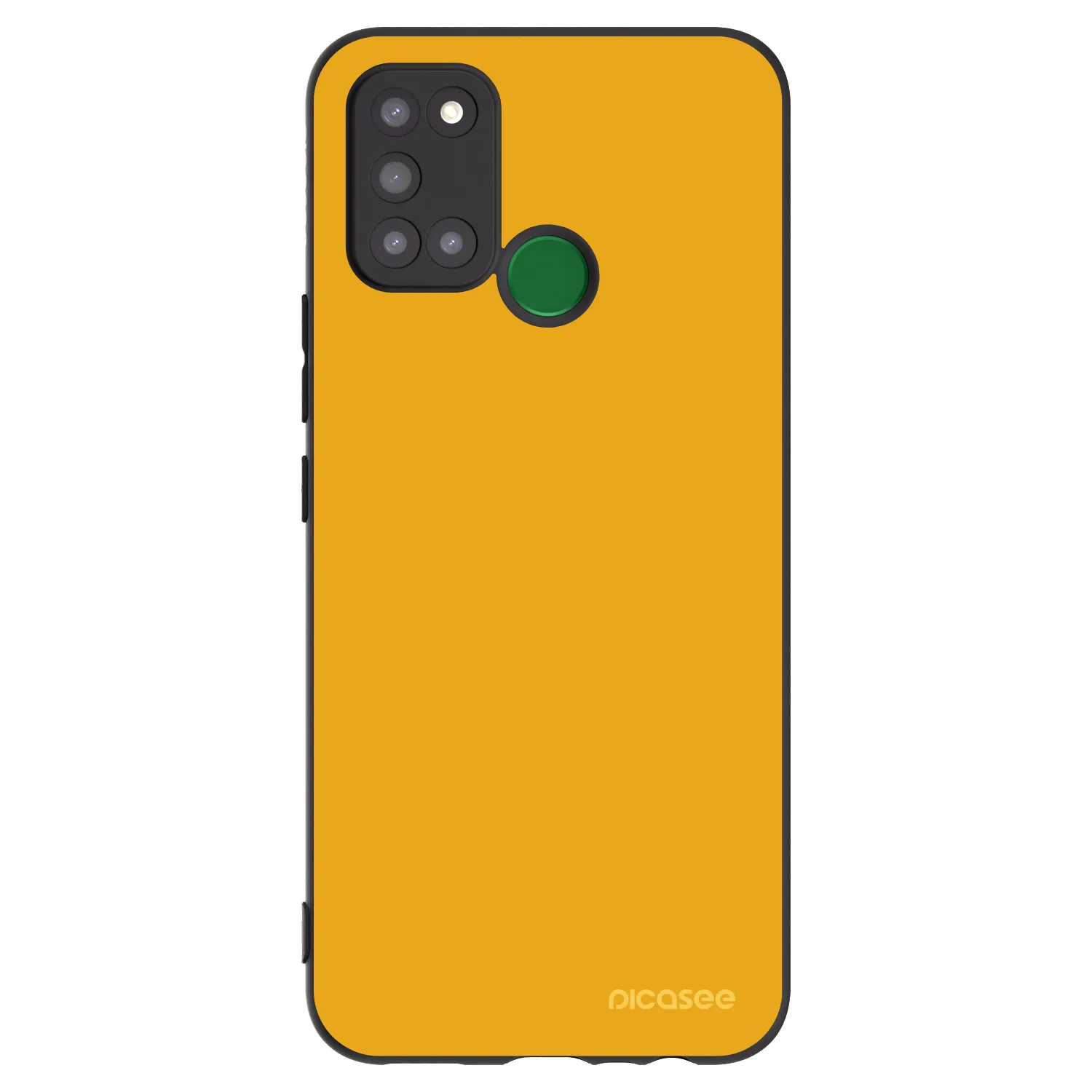 Picasee Realme 7i Hülle - Schwarzes Silikon - Sun