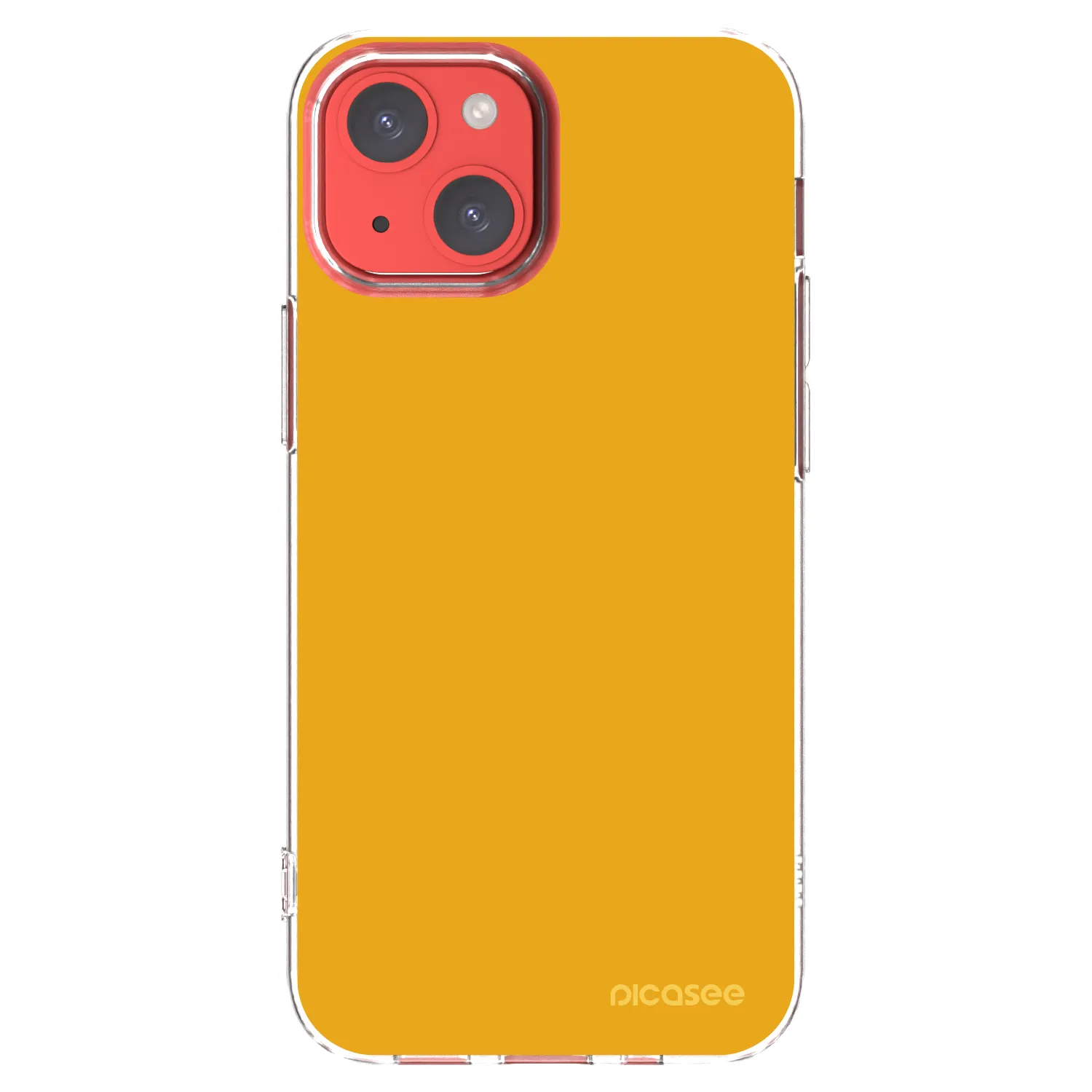 Picasee Apple iPhone 13 mini Hülle - Transparentes Silikon - Sun