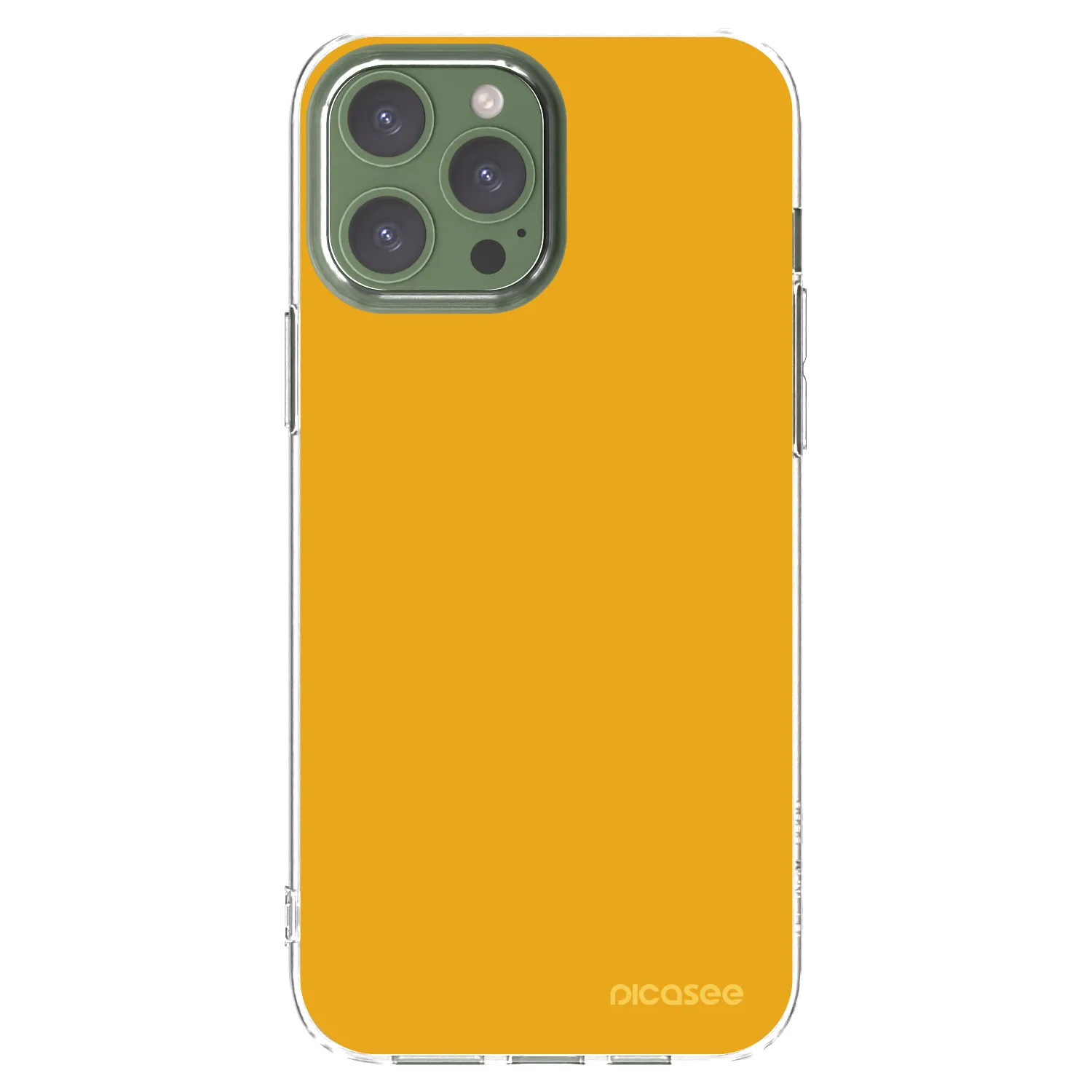 Picasee Apple iPhone 13 Pro Max Hülle - Transparentes Silikon - Sun