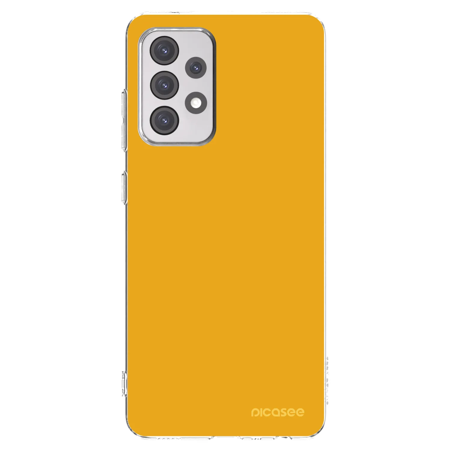 Picasee Samsung Galaxy A52s 5G A528B Hülle - Transparentes Silikon - Sun