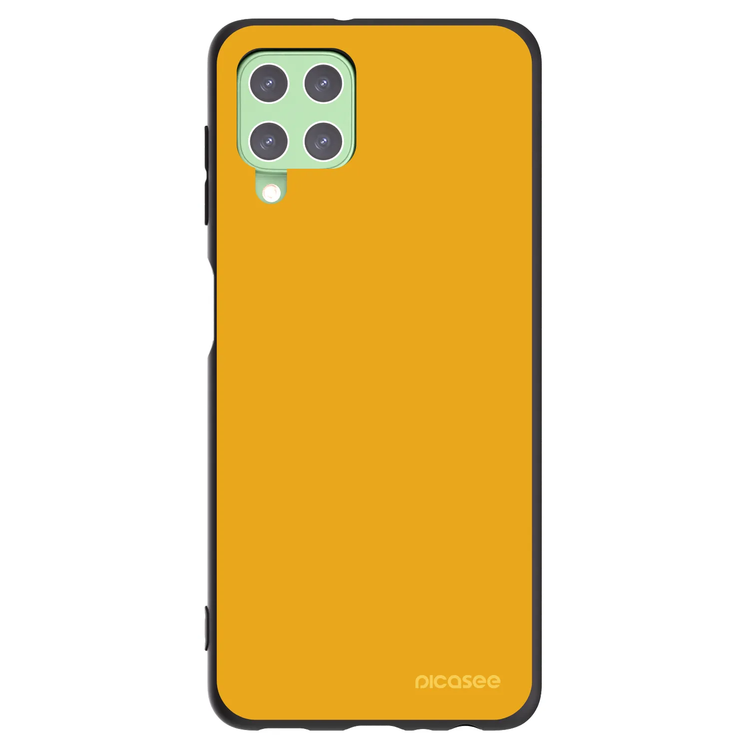 Picasee Samsung Galaxy A22 A225F 4G Hülle - Schwarzes Silikon - Sun