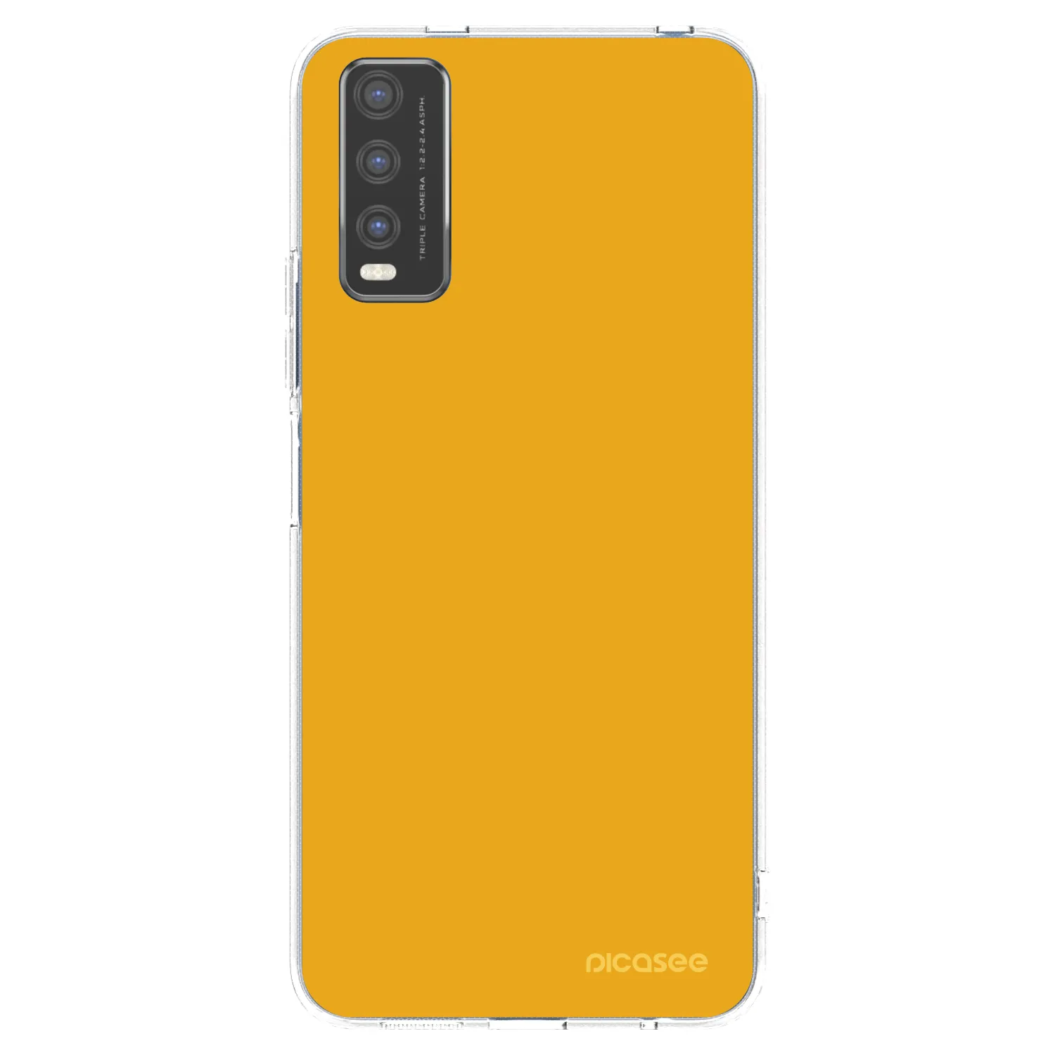 Picasee Vivo Y20s Hülle - Transparentes Silikon - Sun