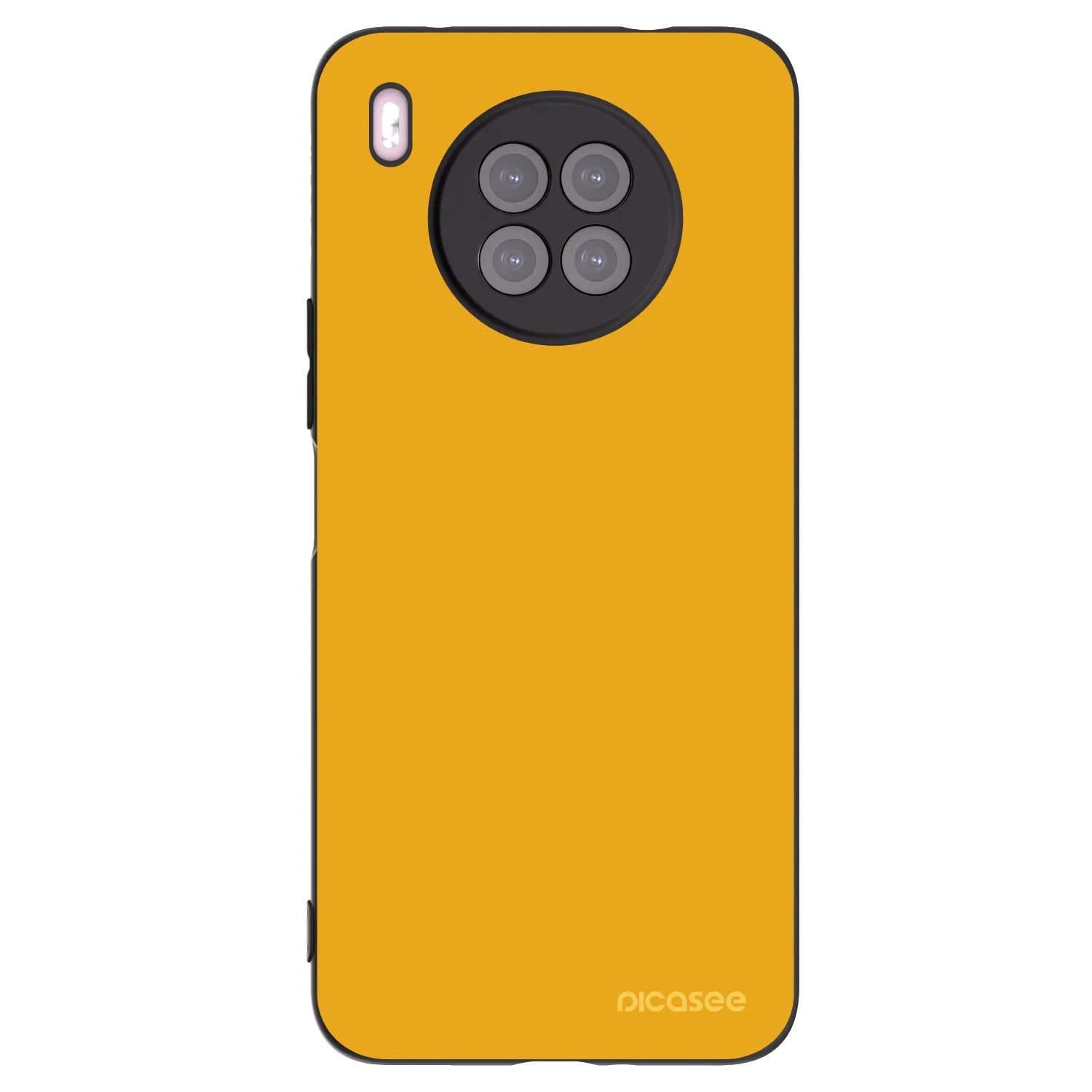 Picasee Huawei Nova 8i Hülle - Schwarzes Silikon - Sun