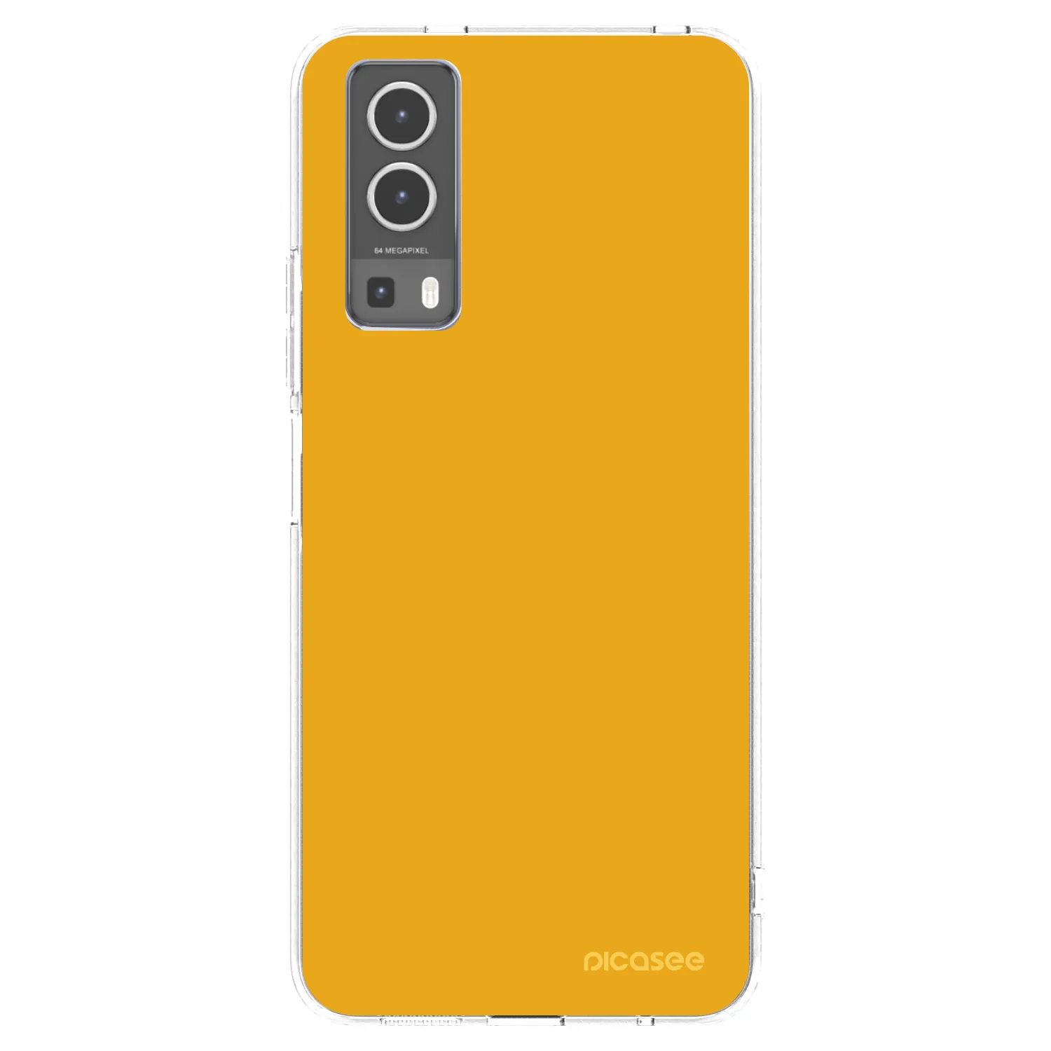 Picasee Vivo Y72 5G Hülle - Transparentes Silikon - Sun