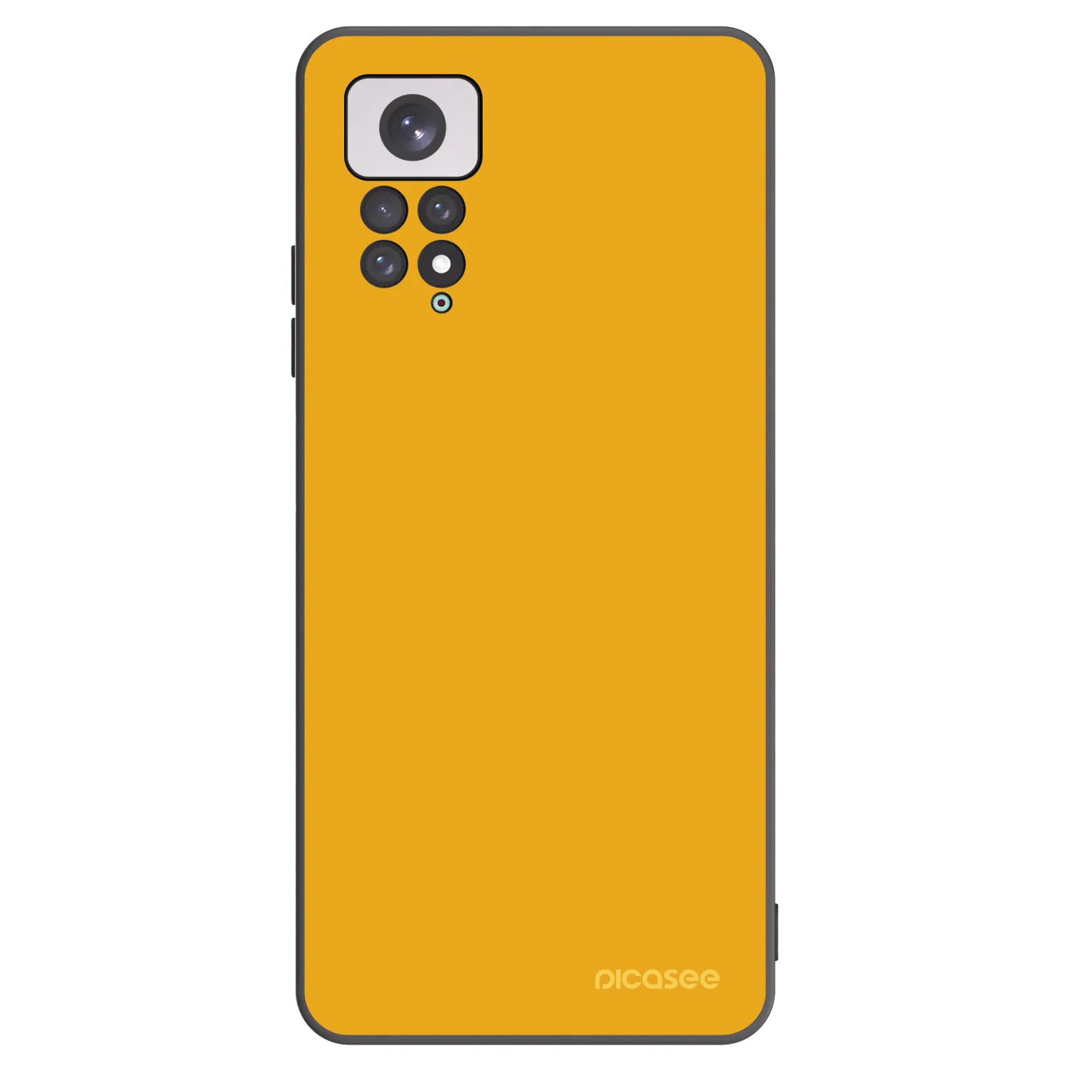 Picasee Xiaomi Redmi Note 11 Hülle - Schwarzes Silikon - Sun