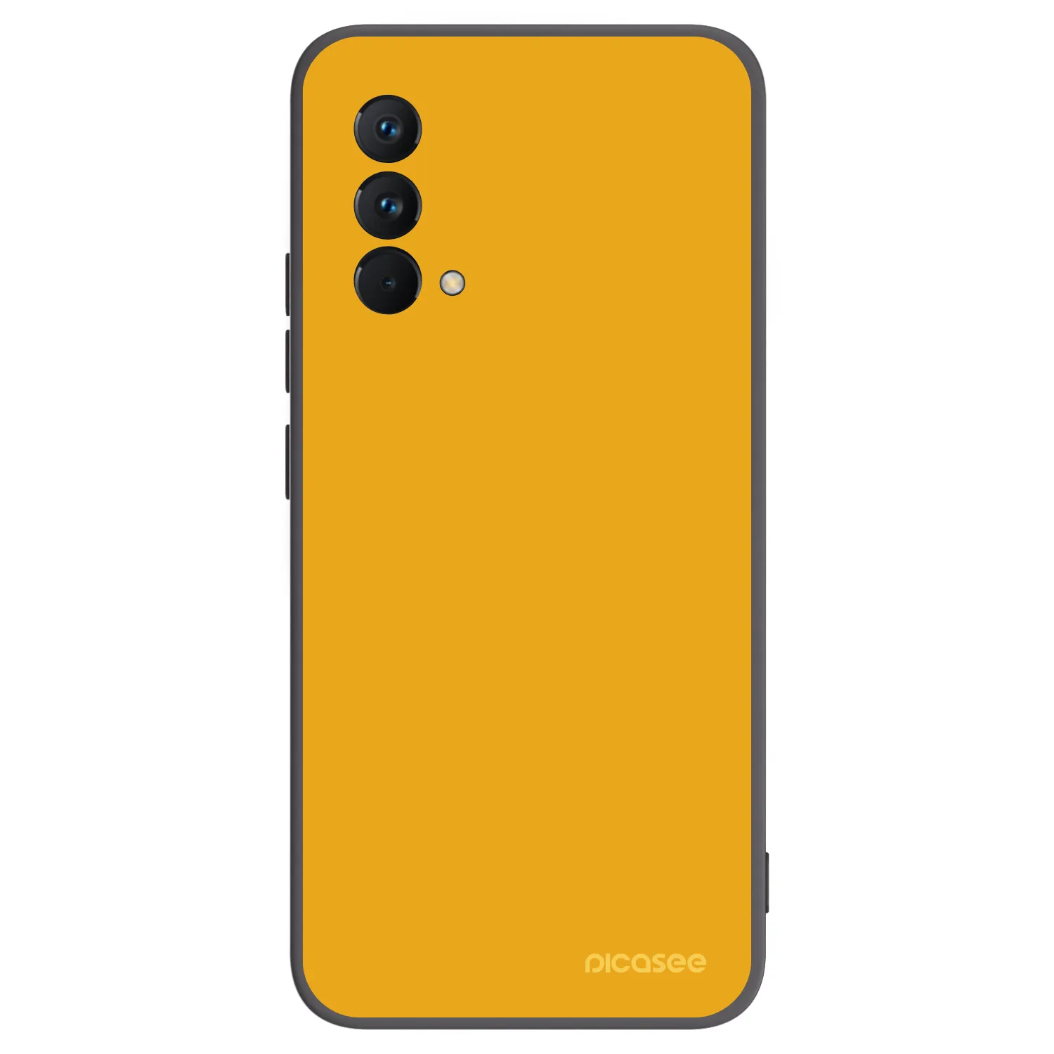 Picasee Realme GT Master Edition 5G Hülle - Schwarzes Silikon - Sun