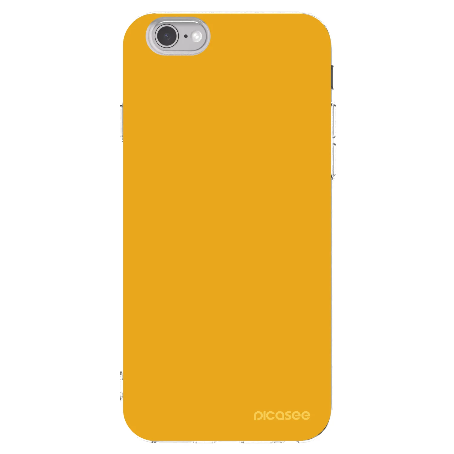Picasee Apple iPhone 6/6S Hülle - Transparentes Silikon - Sun