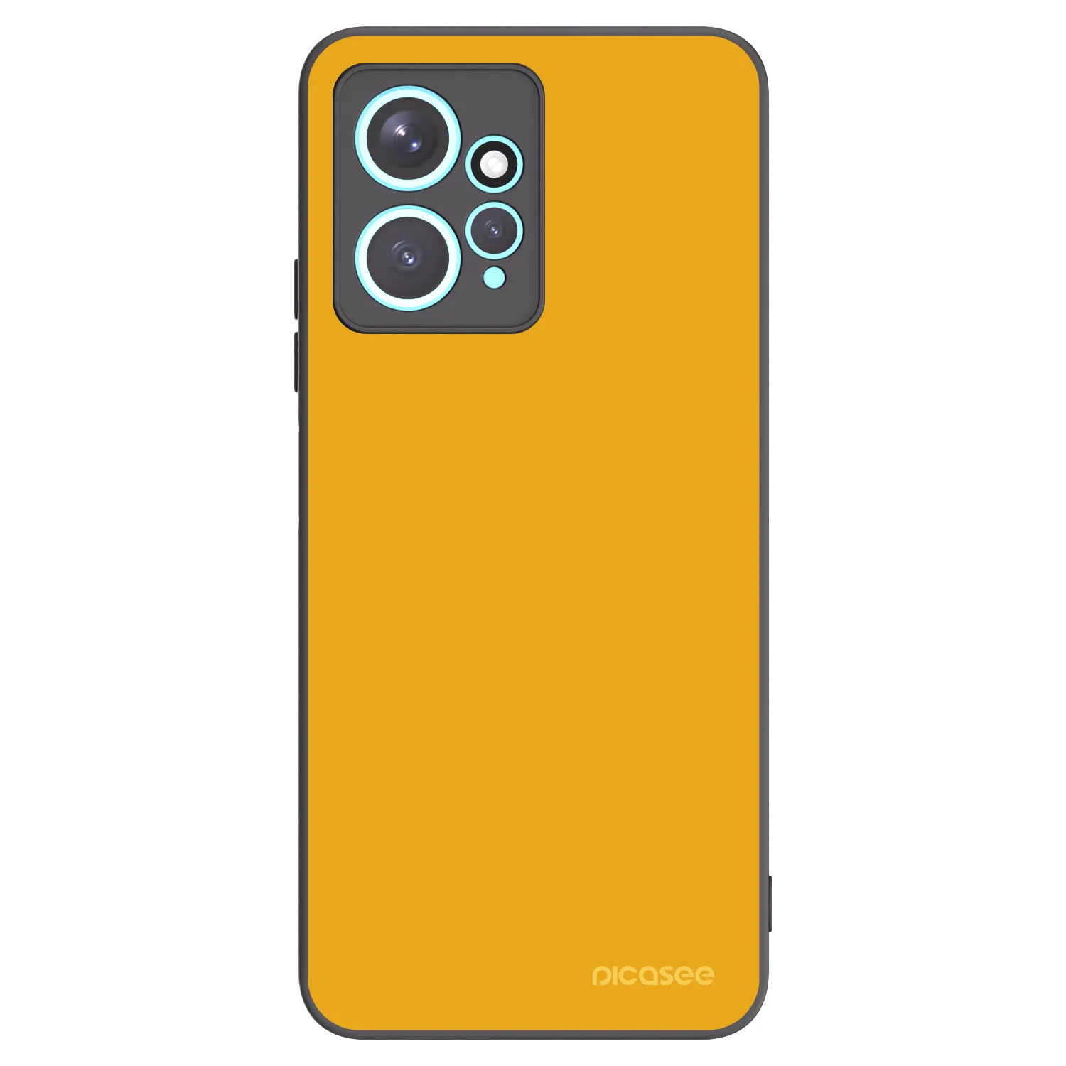 Picasee Xiaomi Redmi Note 12 4G Hülle - Schwarzes Silikon - Sun