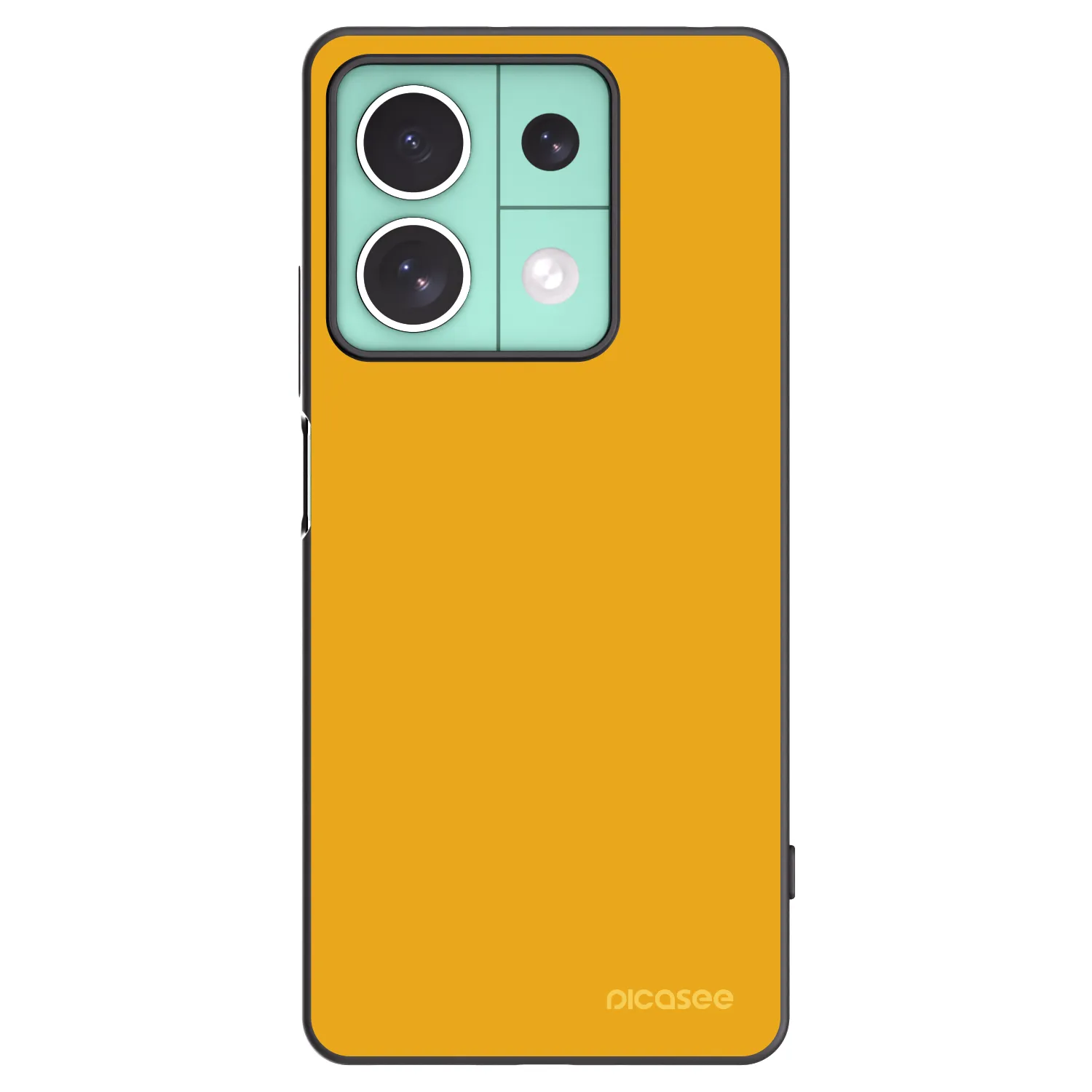Picasee Xiaomi Redmi Note 13 5G Hülle - Schwarzes Silikon - Sun