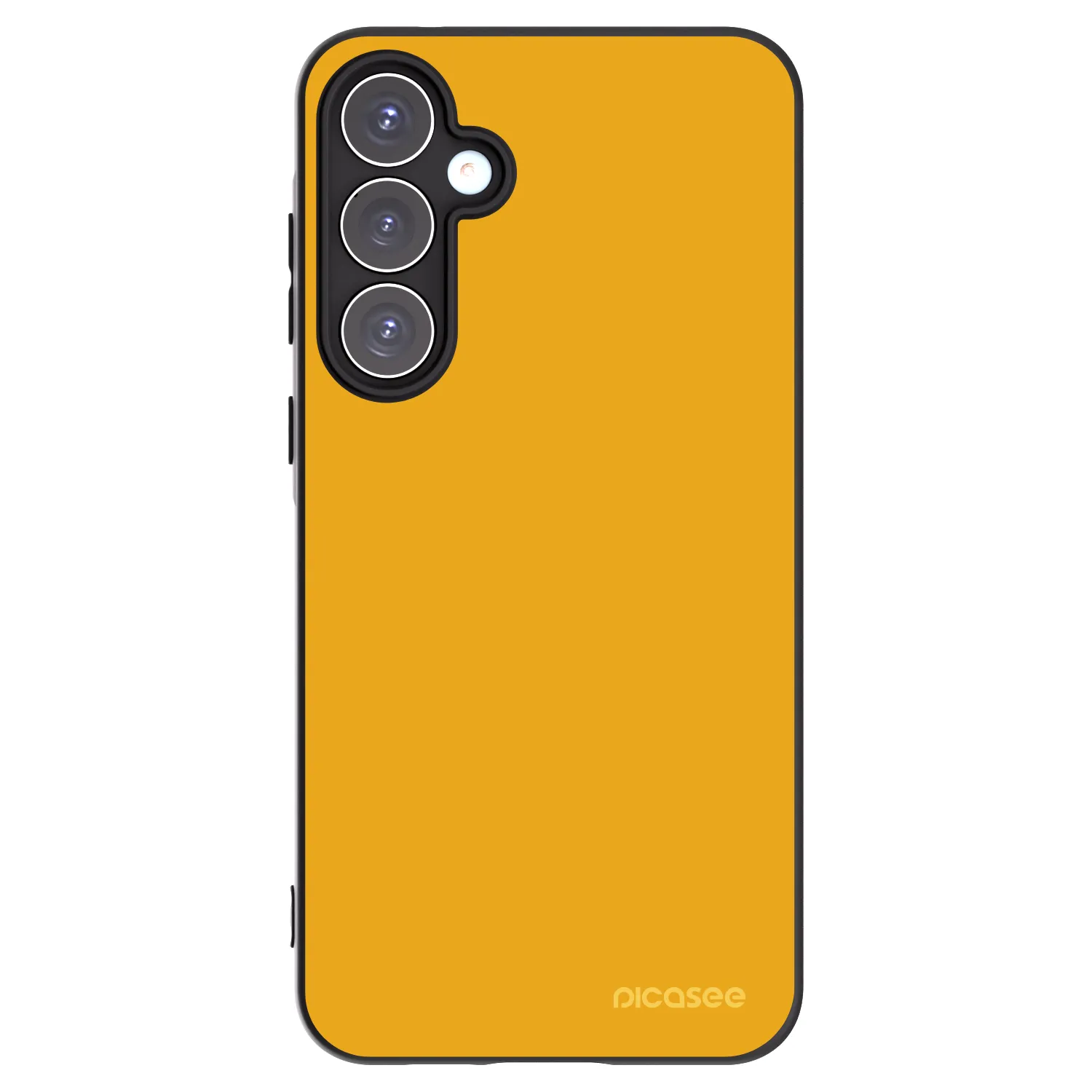 Picasee Samsung Galaxy A55 5G A556B Hülle - Schwarzes Silikon - Sun