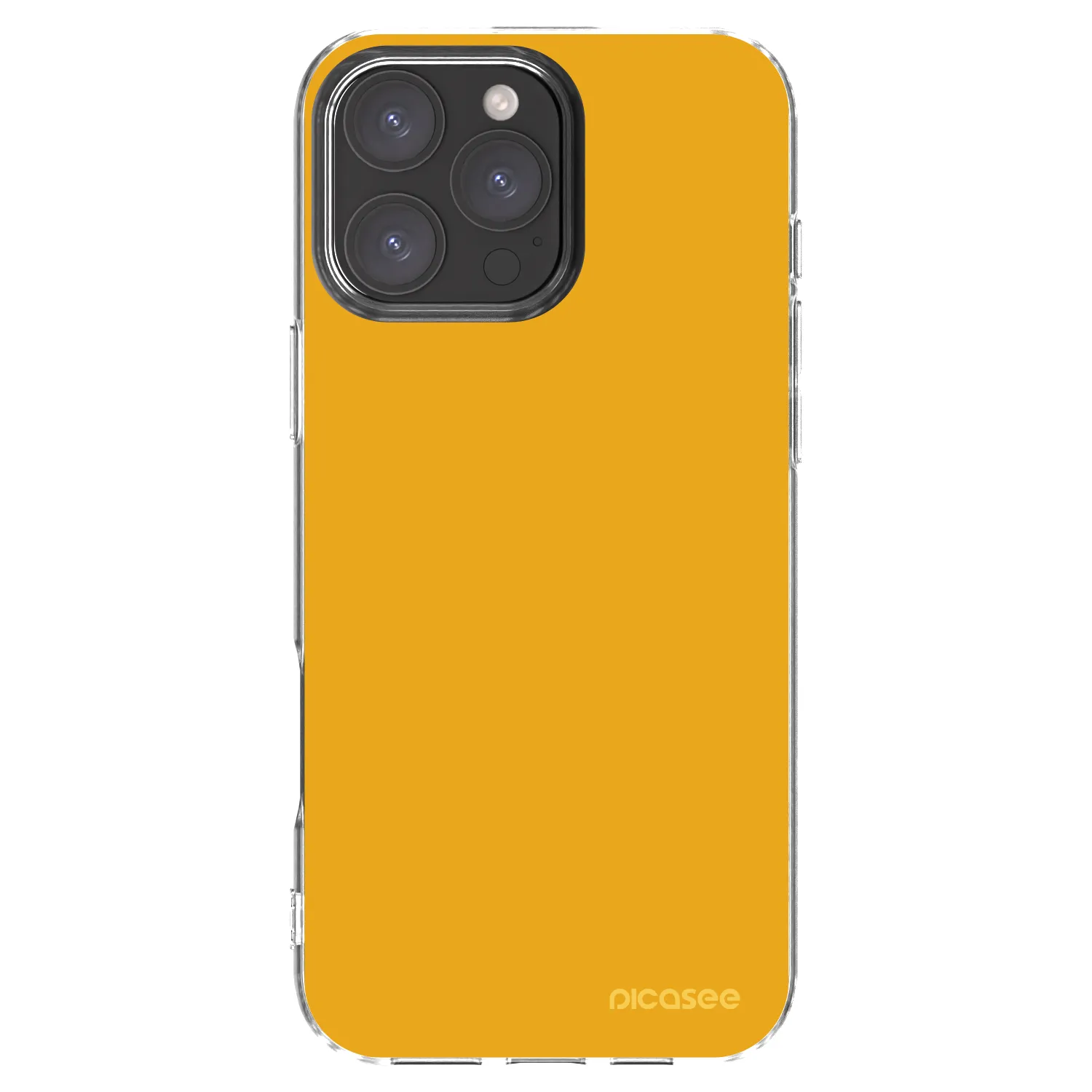 Picasee Apple iPhone 16 Pro Max Hülle - Transparentes Silikon - Sun