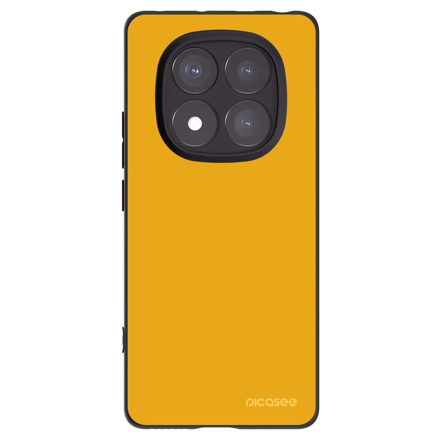 Picasee Xiaomi Redmi Note 14 Pro 5G Hülle - Schwarzes Silikon - Sun