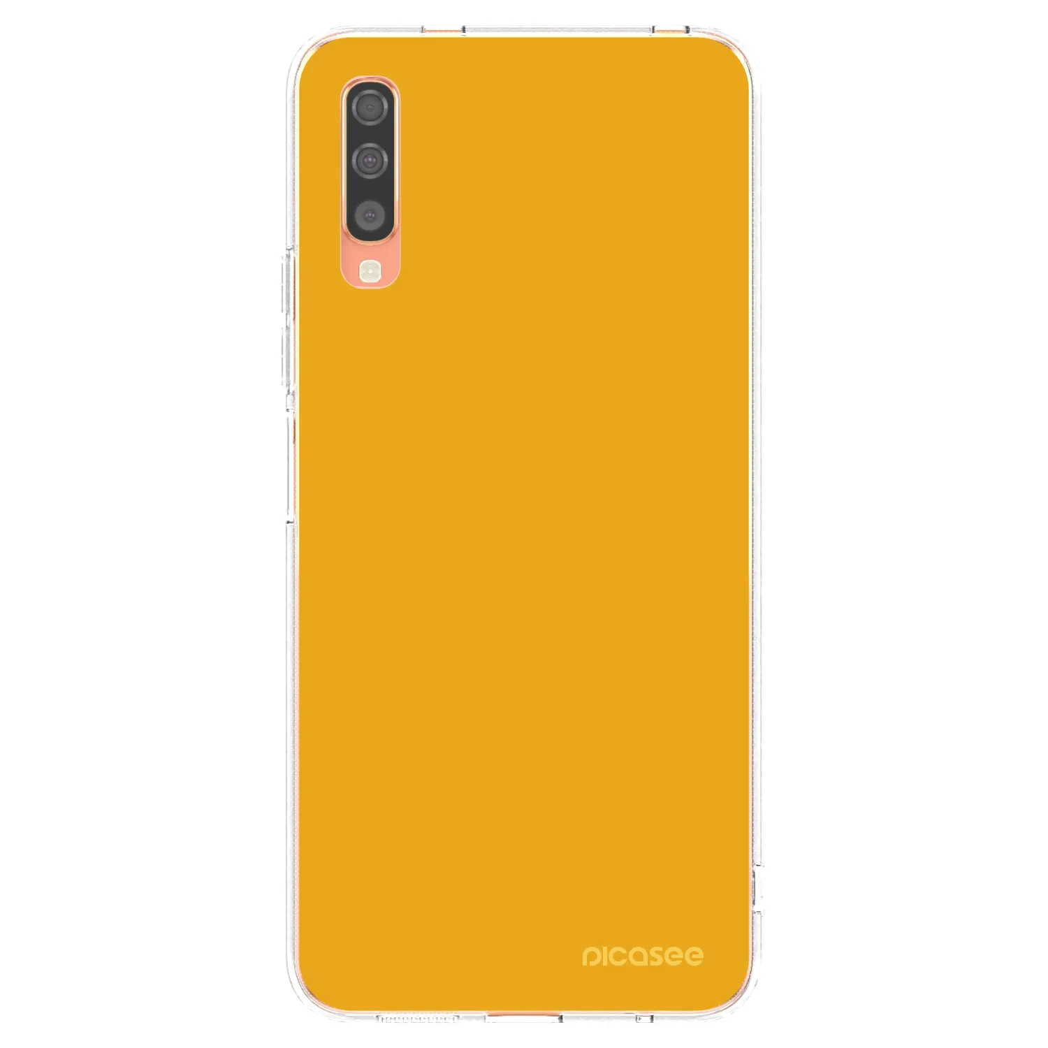Picasee Samsung Galaxy A70 A705F Hülle - Transparentes Silikon - Sun
