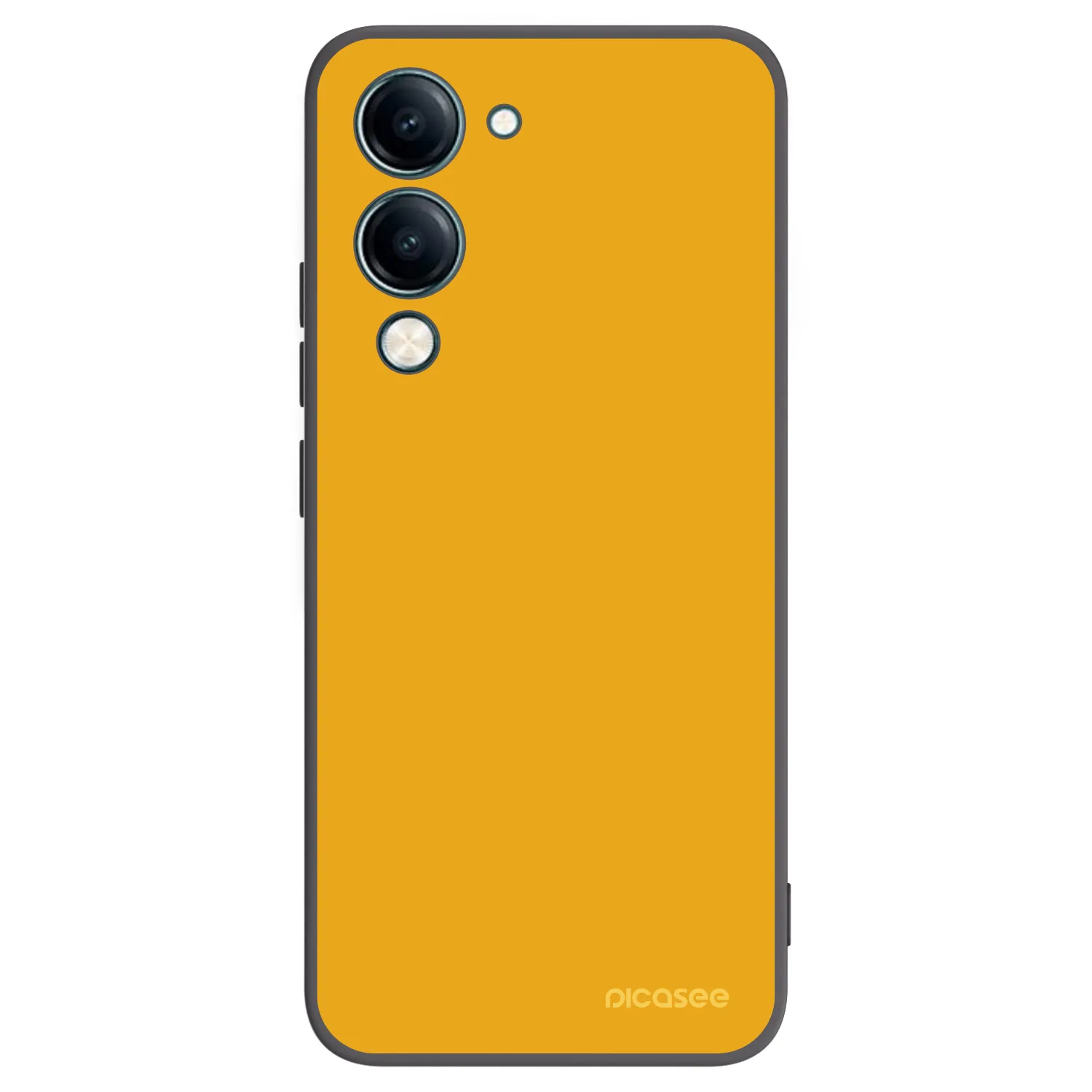 Picasee Vivo Y29s 5G Hülle - Schwarzes Silikon - Sun