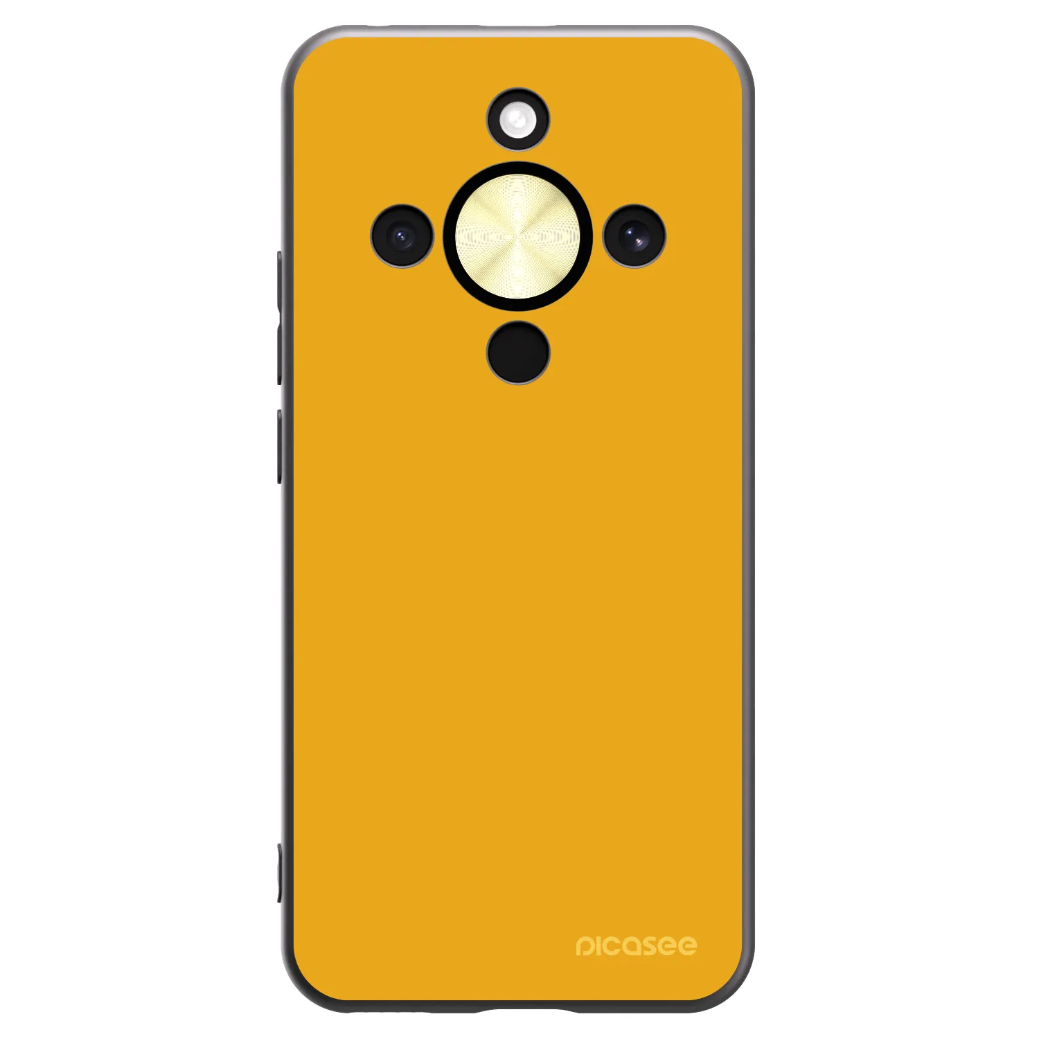 Picasee Honor Magic8 Lite 5G Hülle - Schwarzes Silikon - Sun