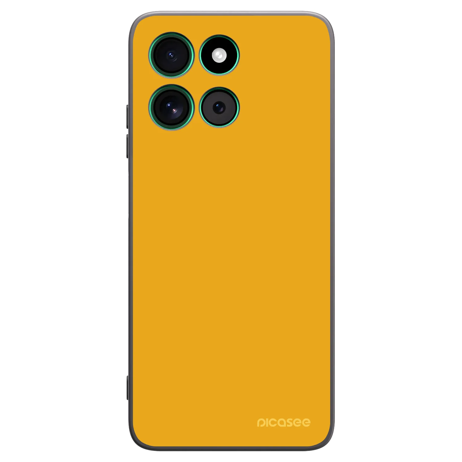 Picasee Motorola Moto G57 Power Hülle - Schwarzes Silikon - Sun