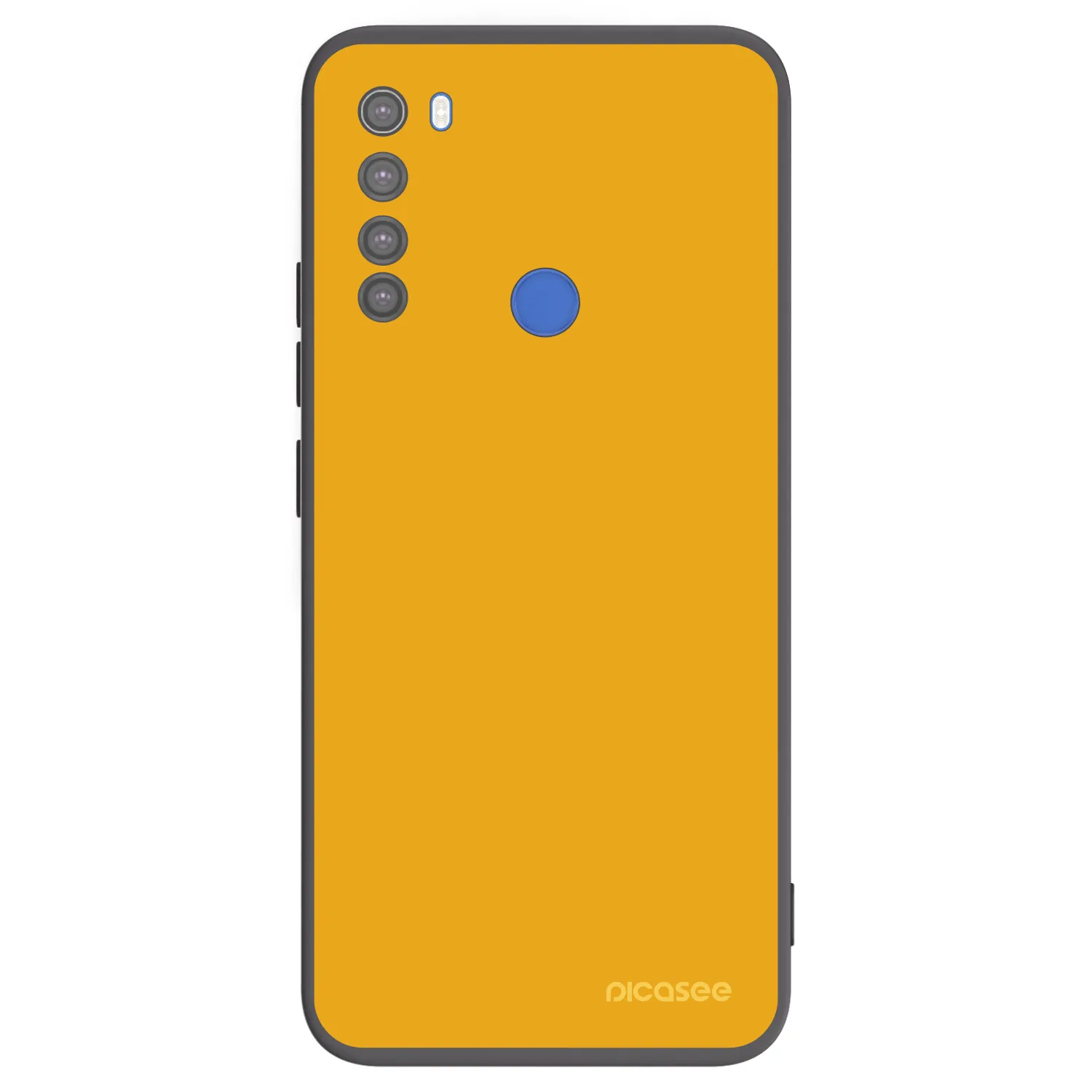 Picasee Xiaomi Redmi Note 8T Hülle - Schwarzes Silikon - Sun