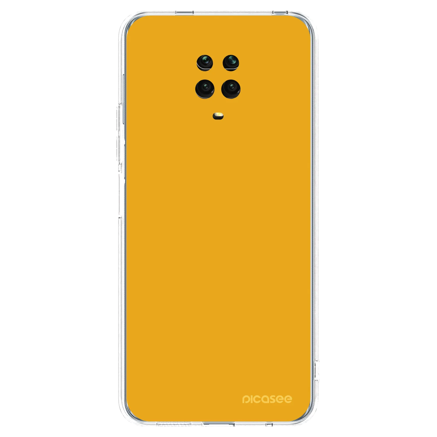 Picasee Xiaomi Redmi Note 9S Hülle - Transparentes Silikon - Sun