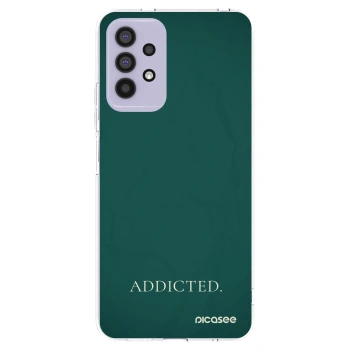Picasee Samsung Galaxy A32 4G SM-A325F Hülle - Transparentes Silikon - Addicted