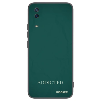 Picasee Vivo Y11s Hülle - Schwarzes Silikon - Addicted