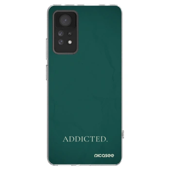 Picasee Xiaomi Redmi Note 11 Pro 5G Hülle - Transparentes Silikon - Addicted