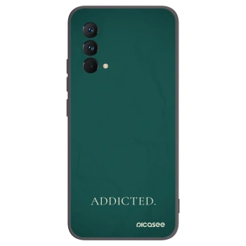 Picasee Realme GT Master Edition 5G Hülle - Schwarzes Silikon - Addicted