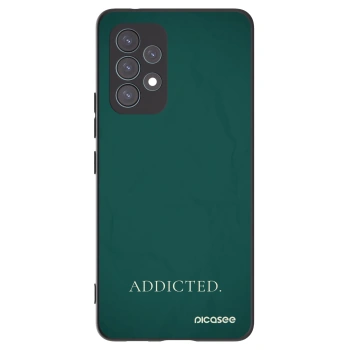 Picasee Samsung Galaxy A53 5G A536 Hülle - Schwarzes Silikon - Addicted