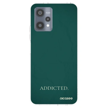 Picasee Realme 9 Pro 5G Hülle - Transparentes Silikon - Addicted