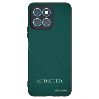 Picasee Honor X8 5G Hülle - Schwarzes Silikon - Addicted