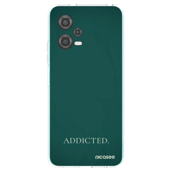 Picasee Xiaomi Poco X5 Hülle - Transparentes Silikon - Addicted