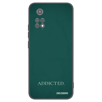 Picasee Xiaomi Redmi Note 11S 5G Hülle - Schwarzes Silikon - Addicted