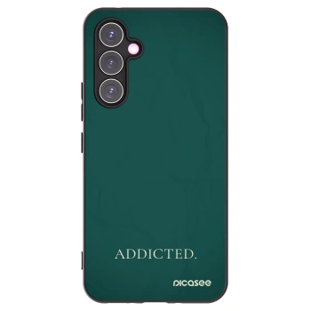 Picasee Samsung Galaxy A54 5G A546B Hülle - Schwarzes Silikon - Addicted