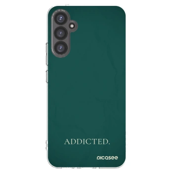 Picasee Samsung Galaxy A34 5G A346B Hülle - Transparentes Silikon - Addicted
