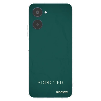 Picasee Realme 10 4G Hülle - Transparentes Silikon - Addicted