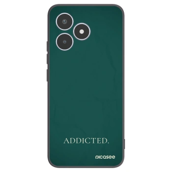 Picasee Realme C53 Hülle - Schwarzes Silikon - Addicted