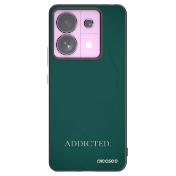 Picasee Xiaomi Redmi Note 13 Pro 5G Hülle - Schwarzes Silikon - Addicted