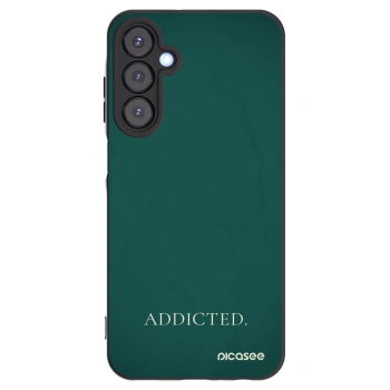 Picasee Samsung Galaxy A25 A256B 5G Hülle - Schwarzes Silikon - Addicted