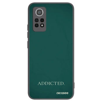 Picasee Xiaomi Redmi Note 12 Pro 4G Hülle - Schwarzes Silikon - Addicted