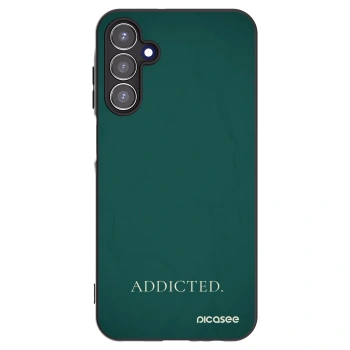Picasee Samsung Galaxy A15 A156B 5G Hülle - Schwarzes Silikon - Addicted