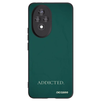 Picasee Honor 200 Pro 5G Hülle - Schwarzes Silikon - Addicted