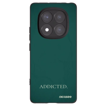 Picasee Xiaomi Redmi Note 14 Pro+ 5G Hülle - Schwarzes Silikon - Addicted
