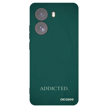Picasee Xiaomi Poco X7 Hülle - Schwarzes Silikon - Addicted
