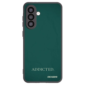 Picasee Samsung Galaxy A26 5G A266B Hülle - Schwarzes Silikon - Addicted