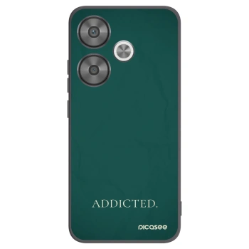 Picasee Xiaomi Poco F6 Hülle - Schwarzes Silikon - Addicted